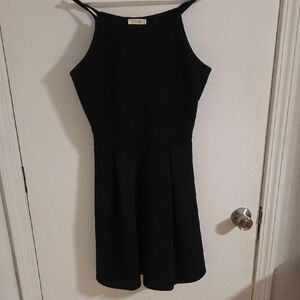 Chicwish Elegant Black Mini Dress